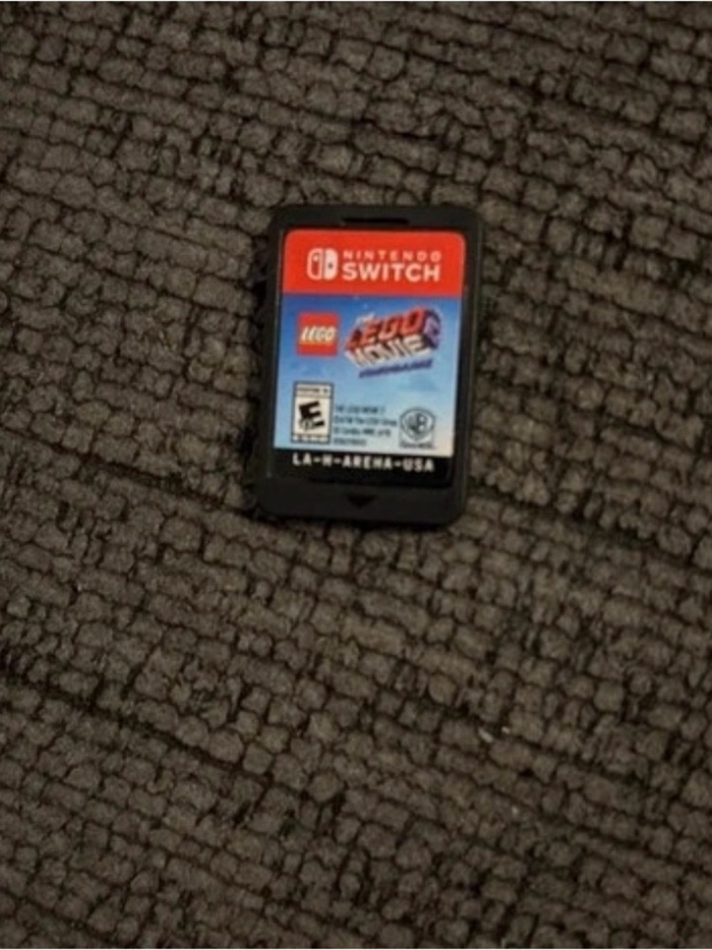 Nintendo Switch LEGO 2K Drive Game Card - Black with Red Label